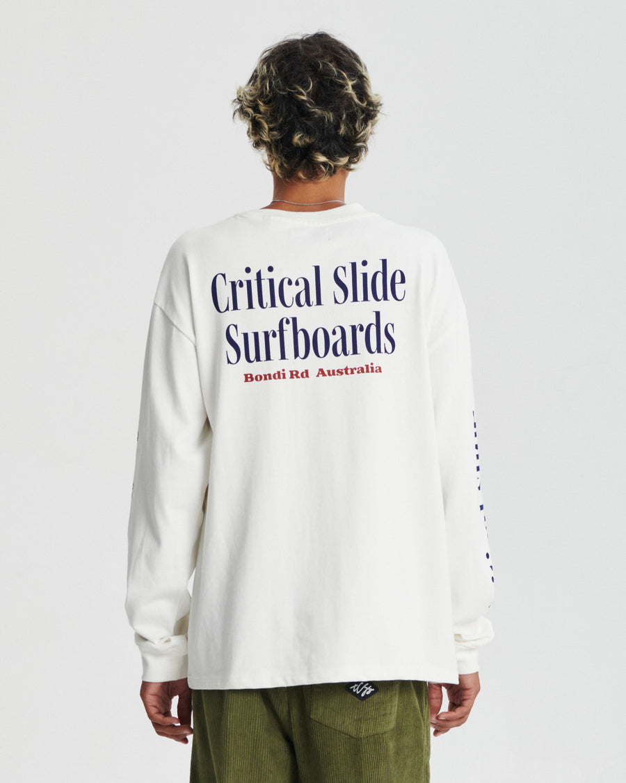 Offset Ls Tee - Vintage White