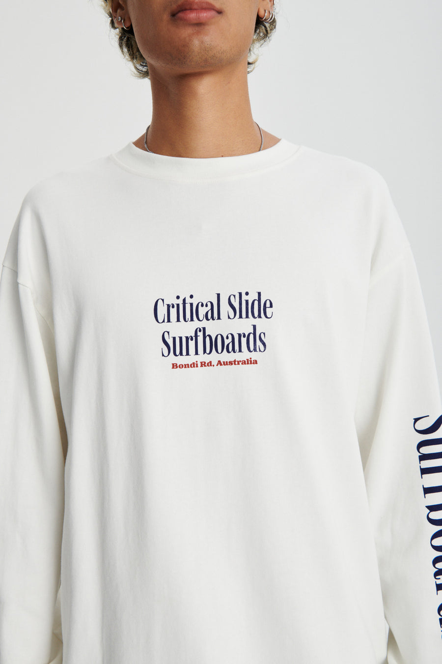 Offset Ls Tee - Vintage White