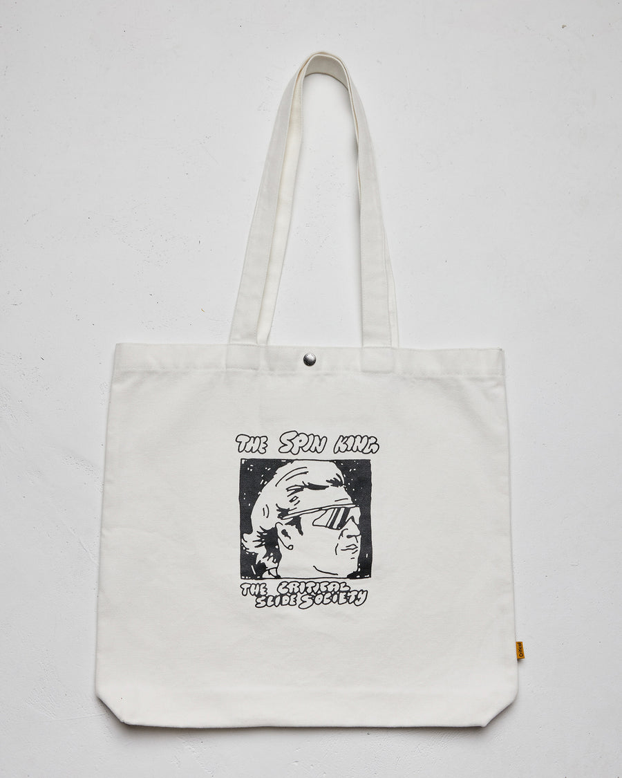 Spinner Tote - Vintage White