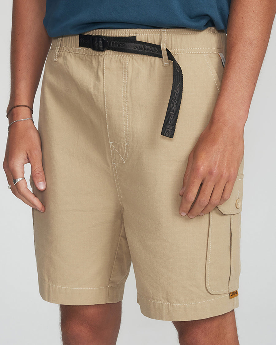 Adventure Ripstop Cargo Short - Pumice