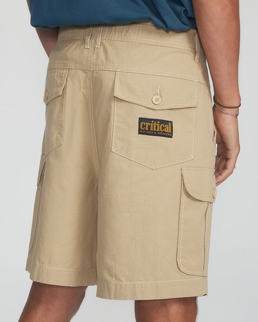 Adventure Ripstop Cargo Short - Pumice