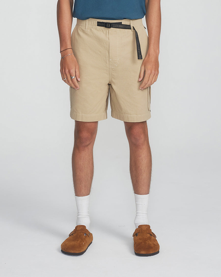 Adventure Ripstop Cargo Short - Pumice