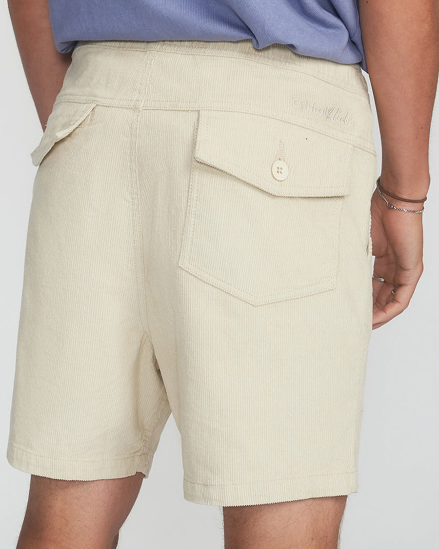 All Day Cord Walkshort - Ecru