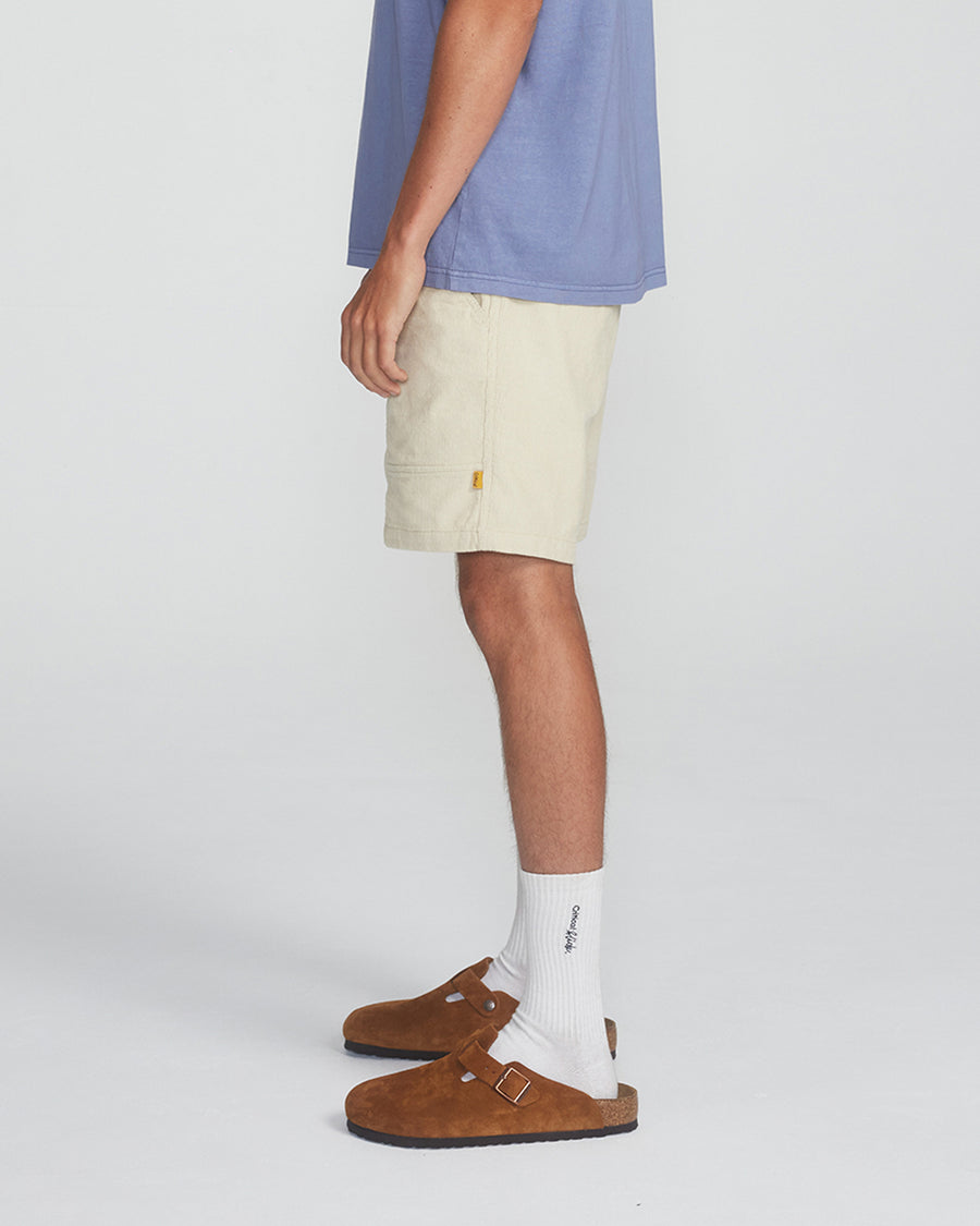 All Day Cord Walkshort - Ecru