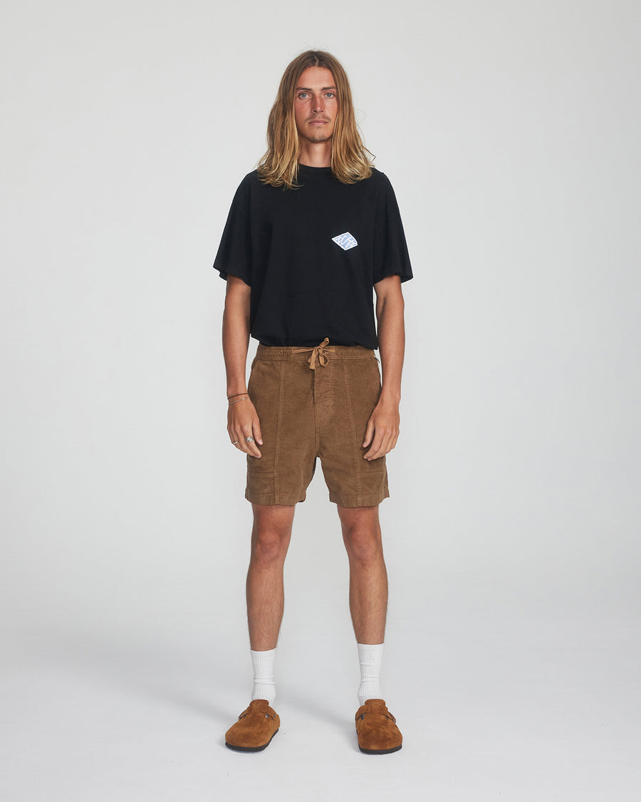 All Day Cord Walkshort - Sahara