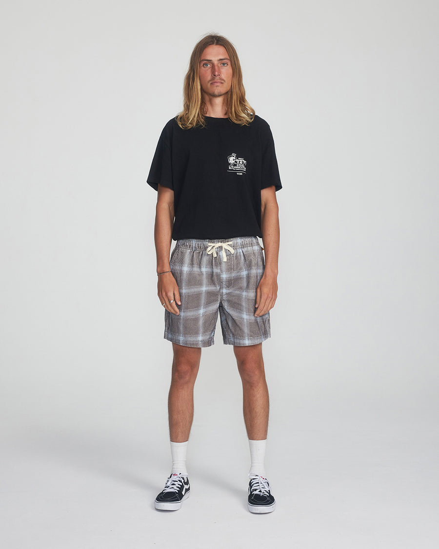 Grace Cord Walkshort - Black
