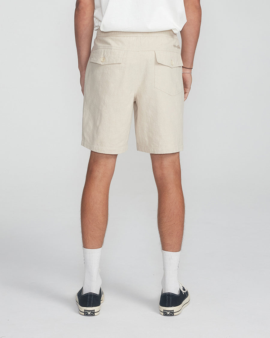 Cruiser Linen Walkshort - Ecru