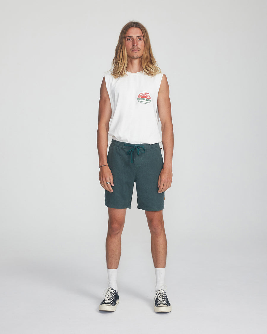 Cruiser Linen Walkshort - Green