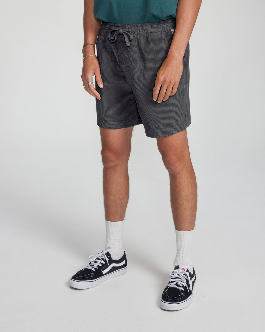 Fever Cord Walkshort  - Charcoal