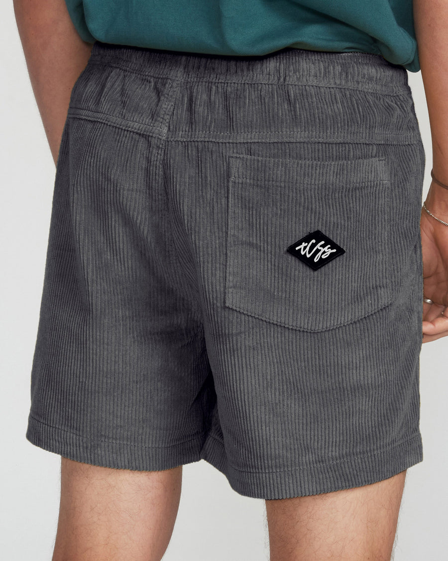 Fever Cord Walkshort  - Charcoal