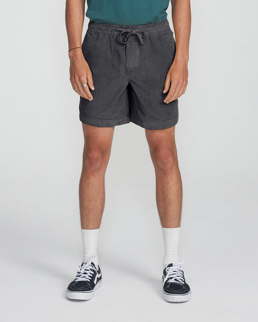 Fever Cord Walkshort  - Charcoal