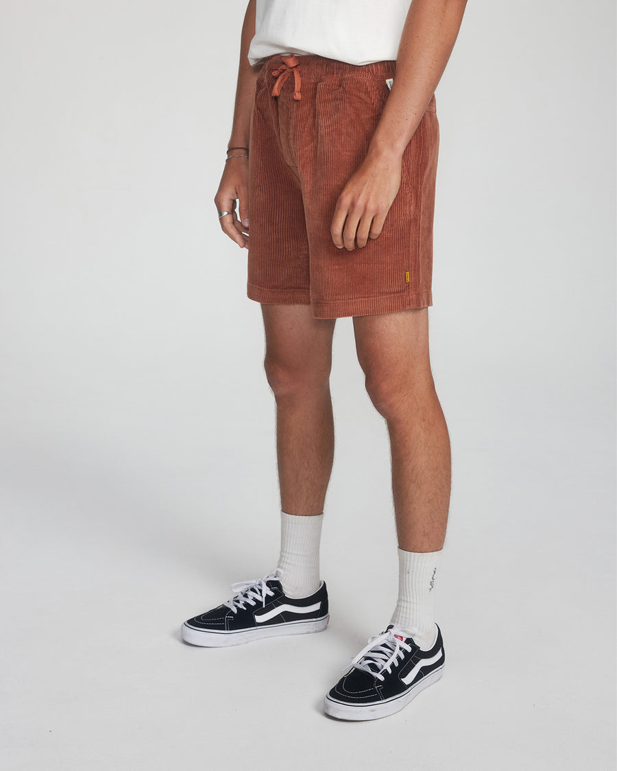 Fever Cord Walkshort - Plum