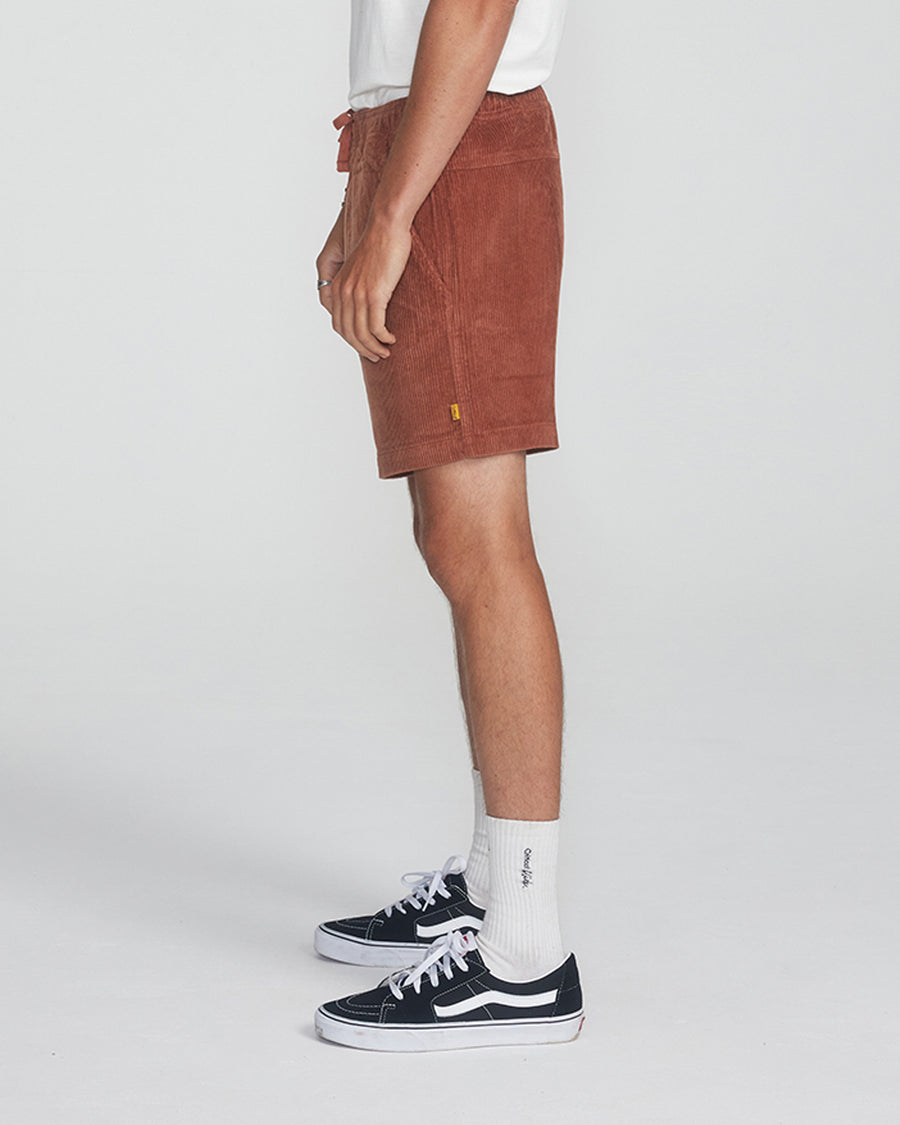 Fever Cord Walkshort - Plum