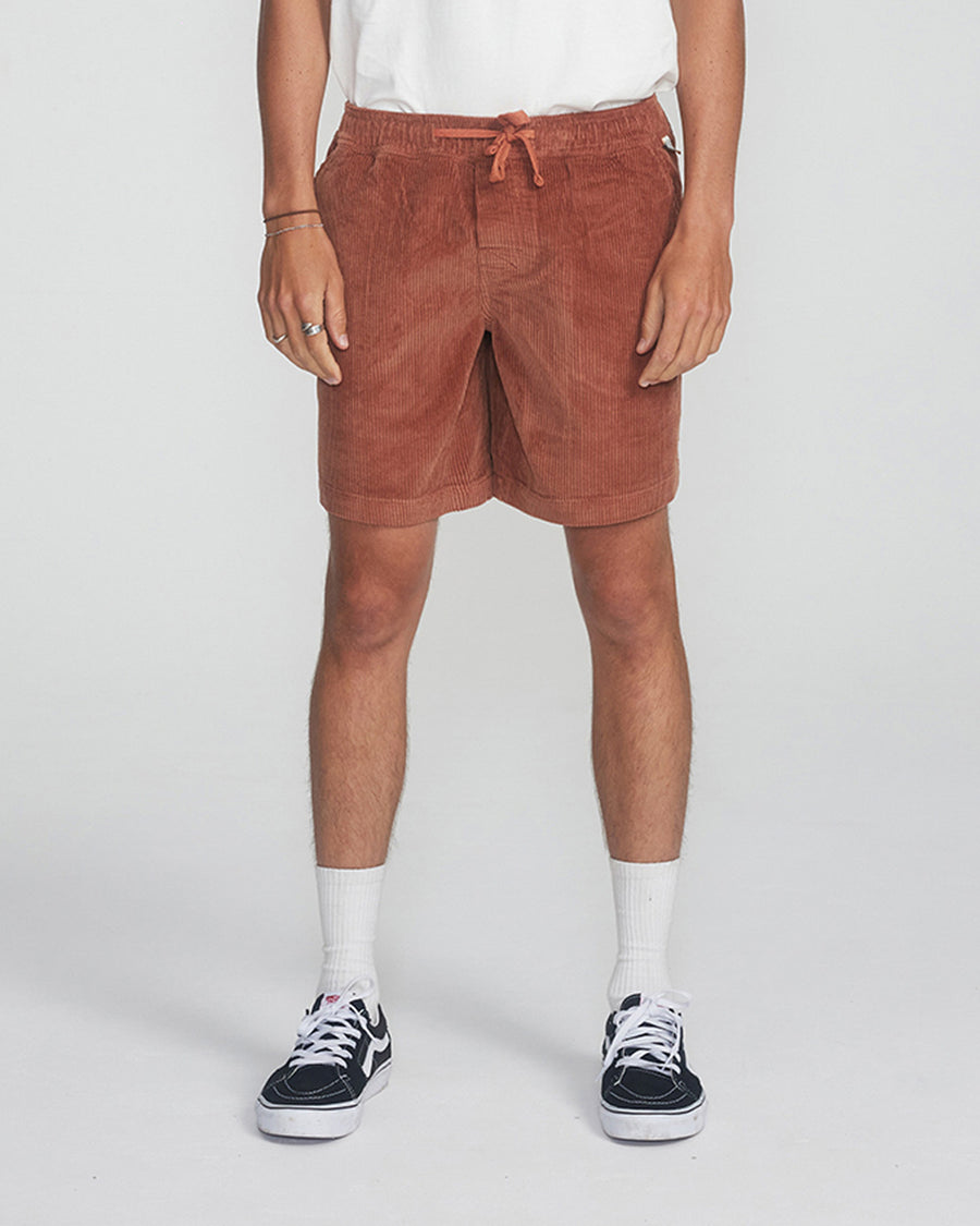 Fever Cord Walkshort - Plum