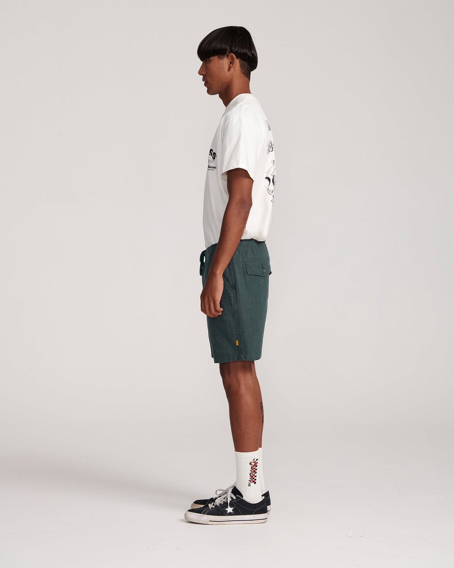 Cruiser Linen Walkshort - Green