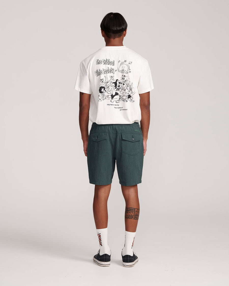 Cruiser Linen Walkshort - Green