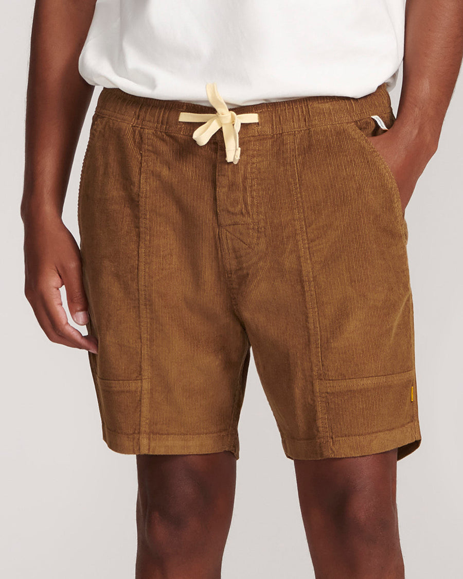 All Day Cord Walkshort  - Cinnamon