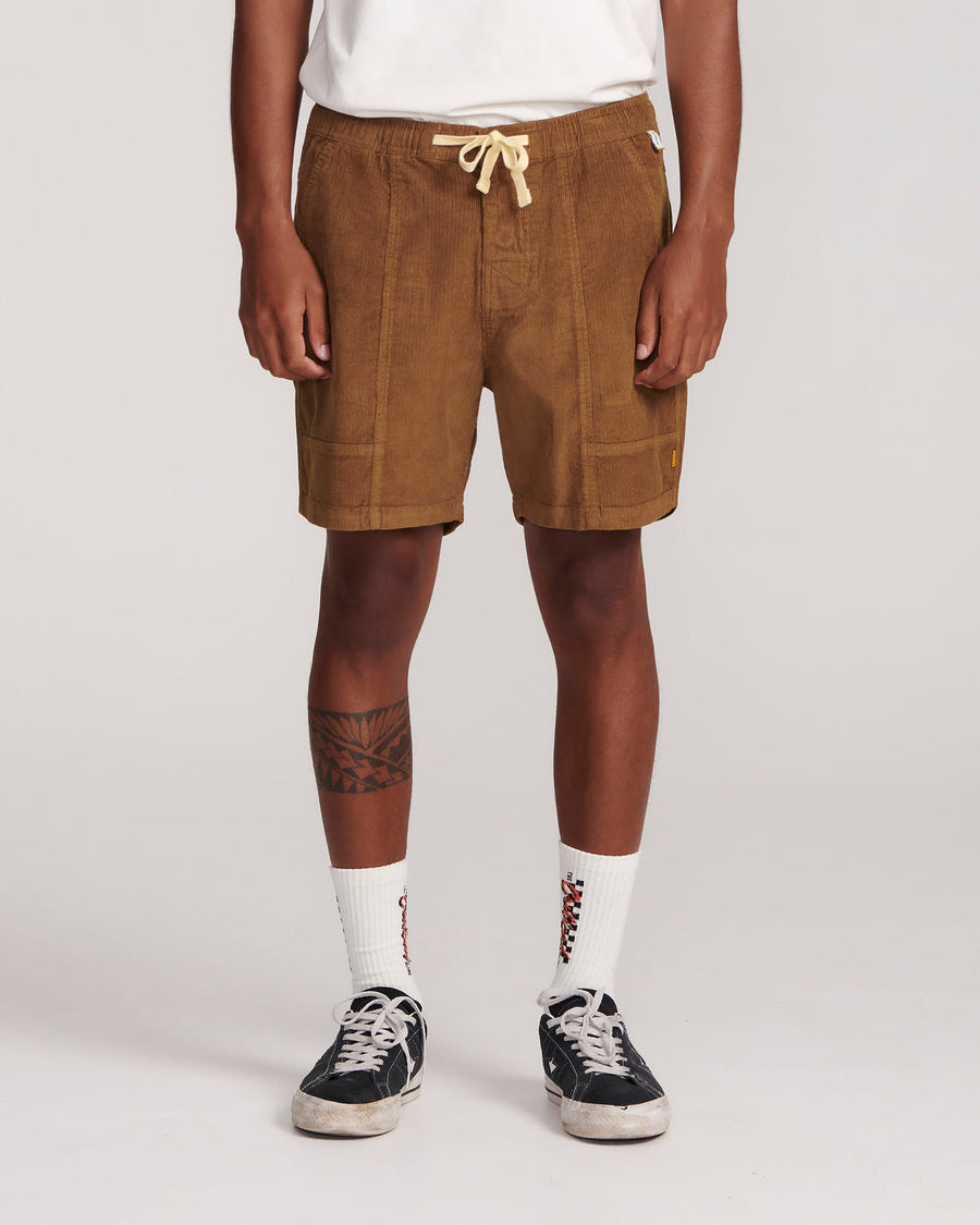 All Day Cord Walkshort  - Cinnamon