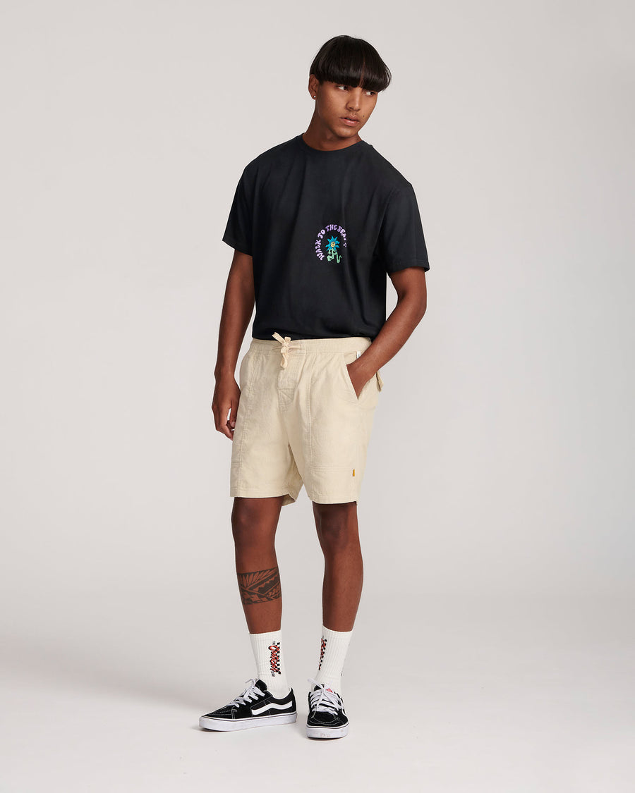 All Day Cord Walkshort - Ecru