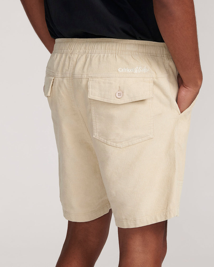 All Day Cord Walkshort - Ecru