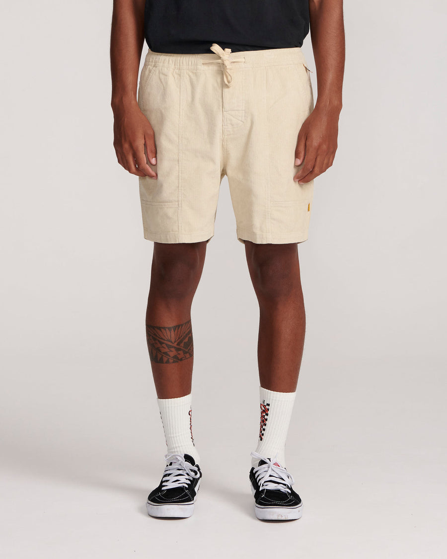 All Day Cord Walkshort - Ecru