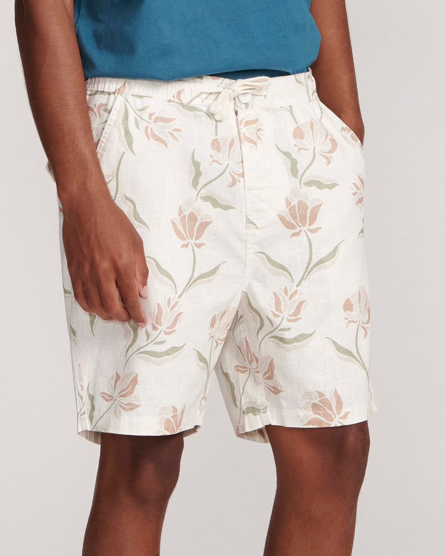 Cruiser Linen Avoca Short - Vintage White