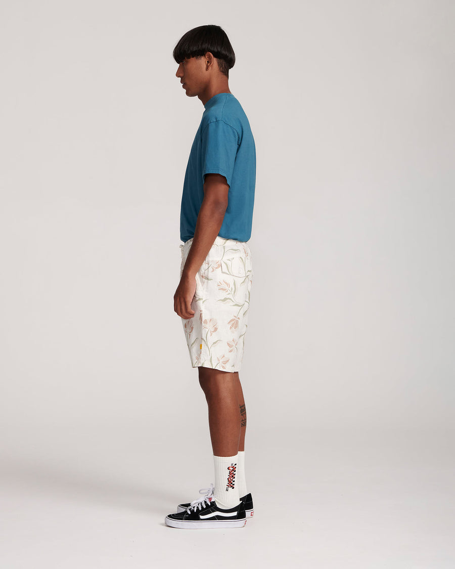 Cruiser Linen Avoca Short - Vintage White