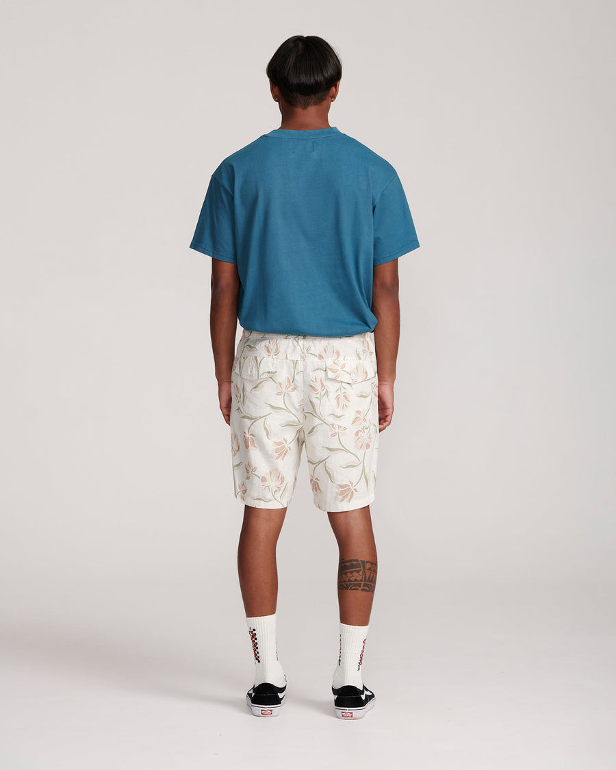 Cruiser Linen Avoca Short - Vintage White