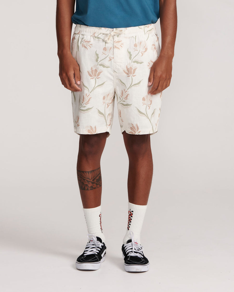 Cruiser Linen Avoca Short - Vintage White