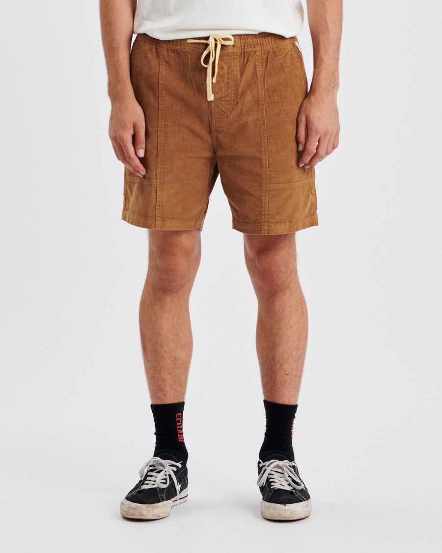 All Day Cord Short - Latte