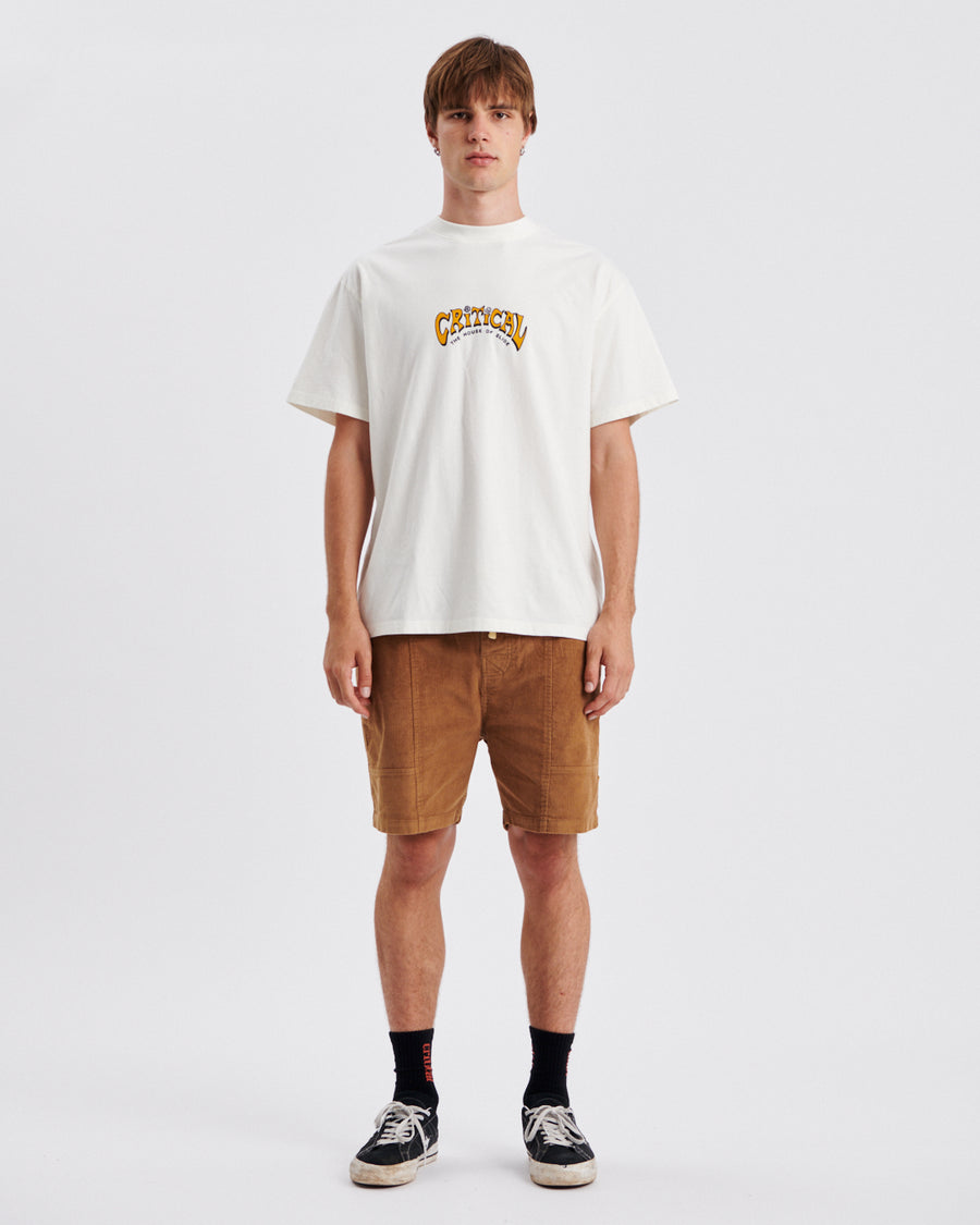 All Day Cord Short - Latte