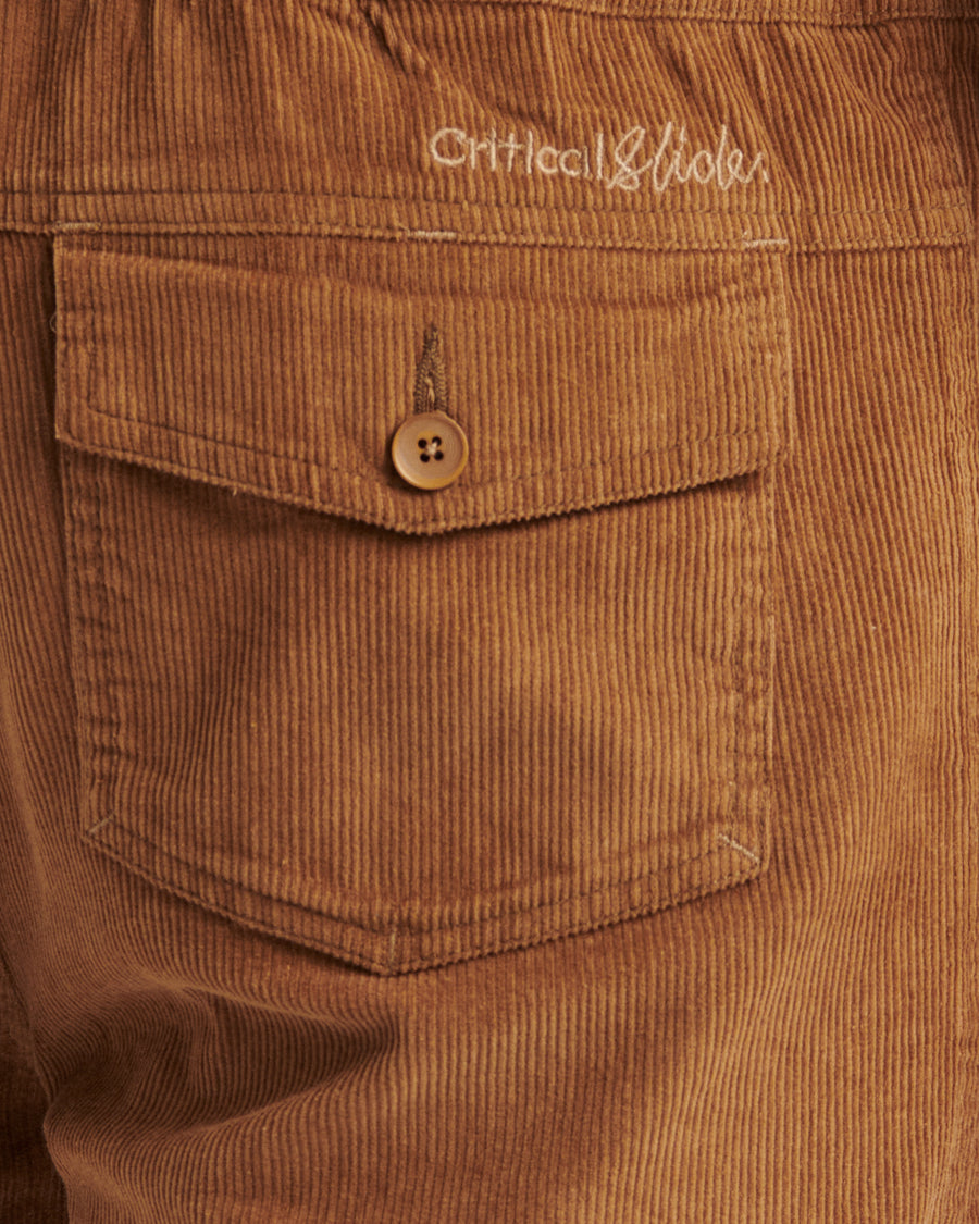 All Day Cord Short - Latte