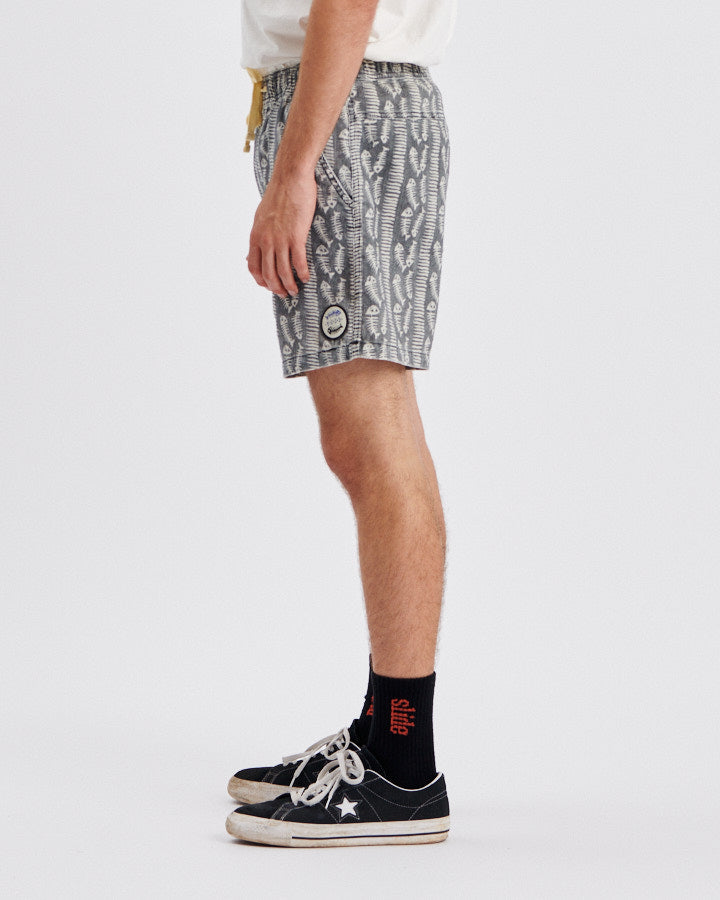 Boneyard Fever Walkshort - Black