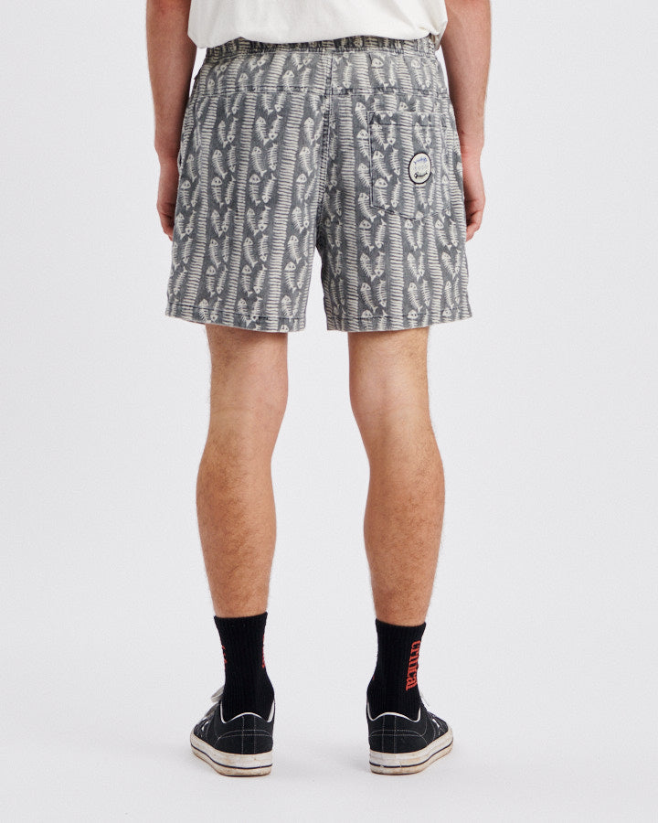 Boneyard Fever Walkshort - Black