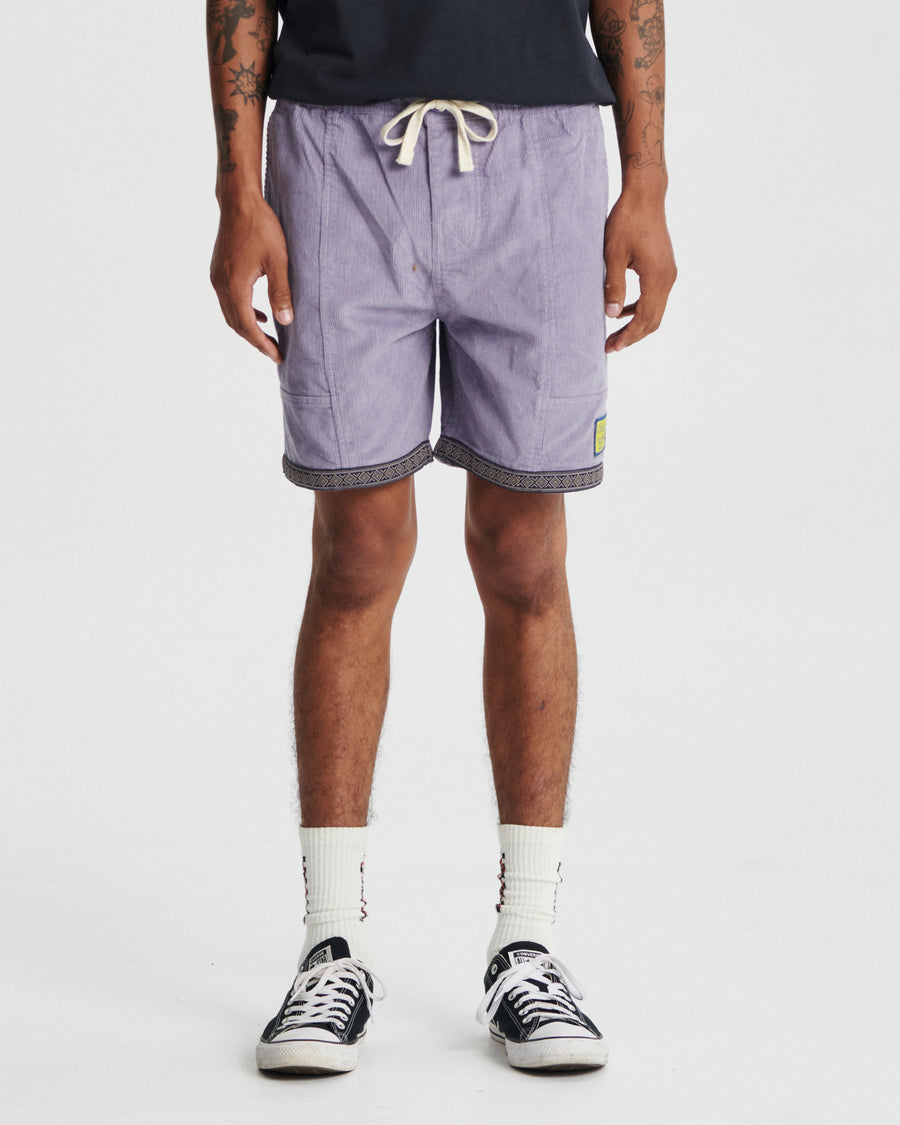 All Day Offset Short - Lavender