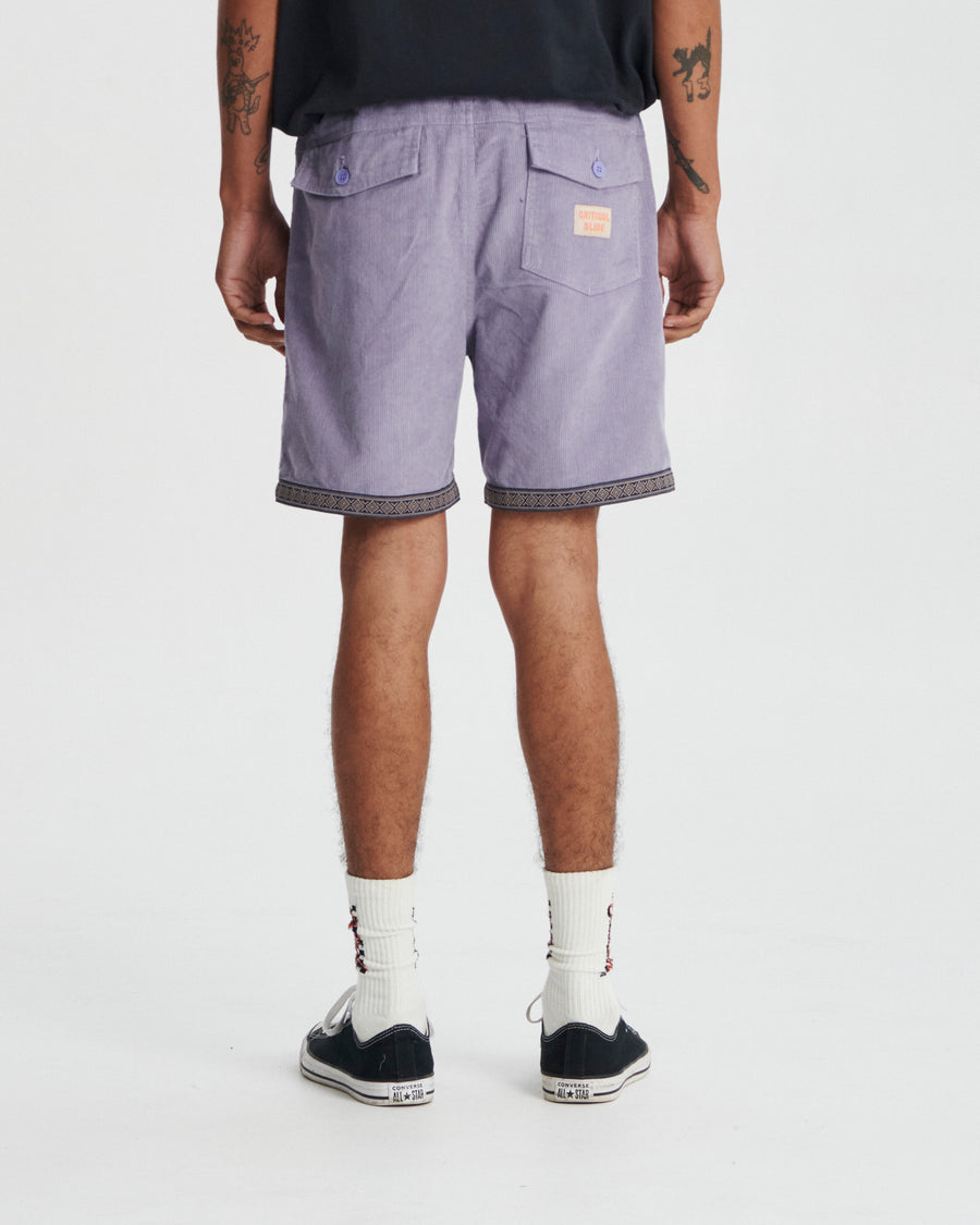 All Day Offset Short - Lavender