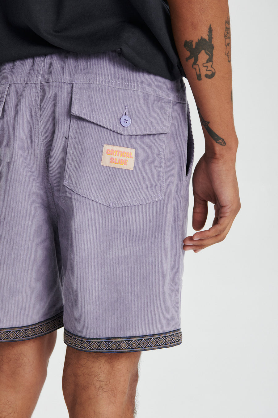 All Day Offset Short - Lavender