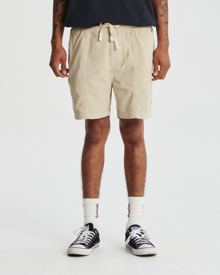 All Day Cord Short - Ecru