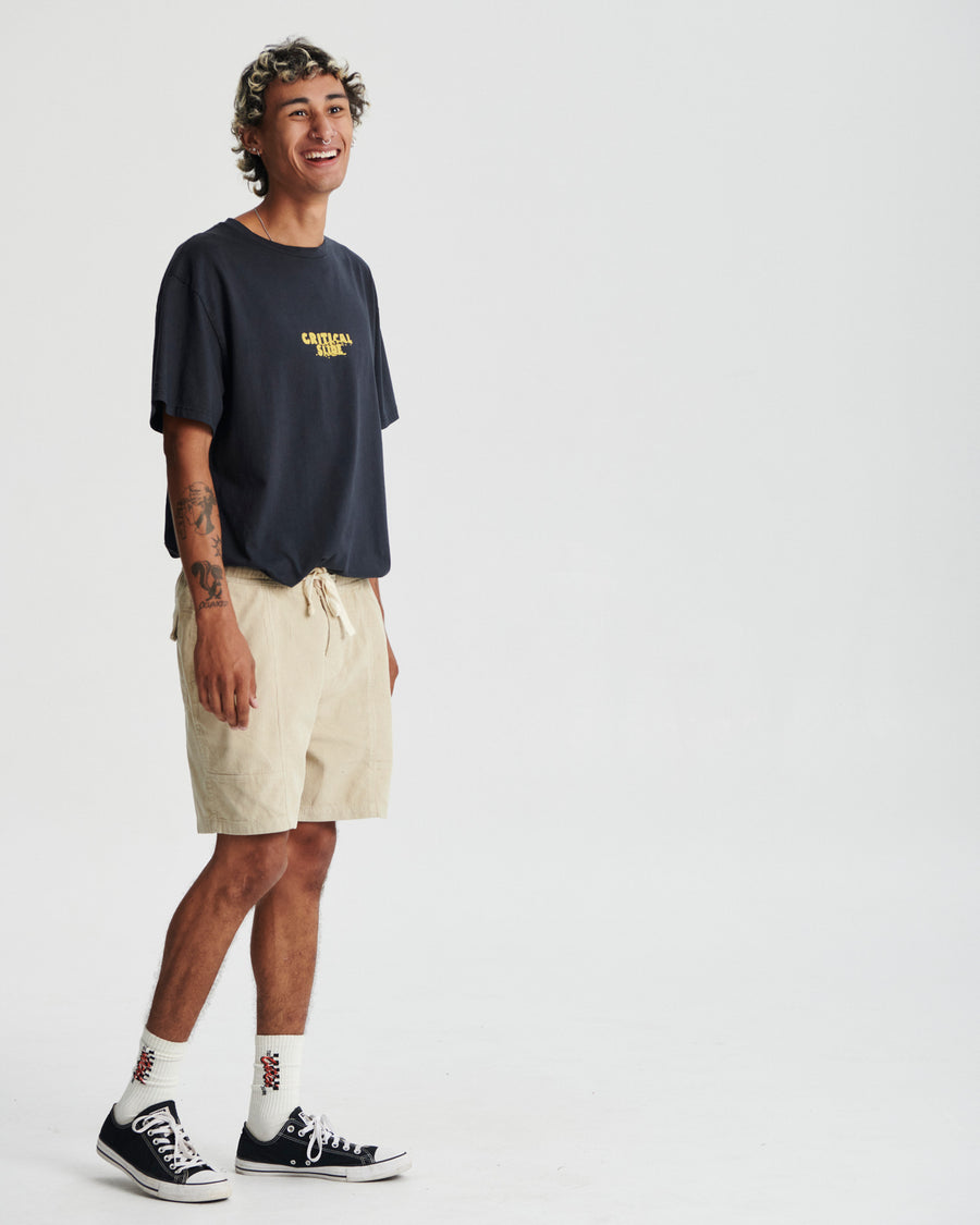 All Day Cord Short - Ecru