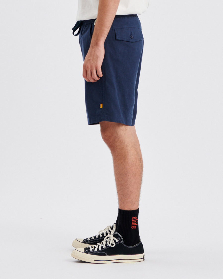 Cruiser Linen Short - Blue