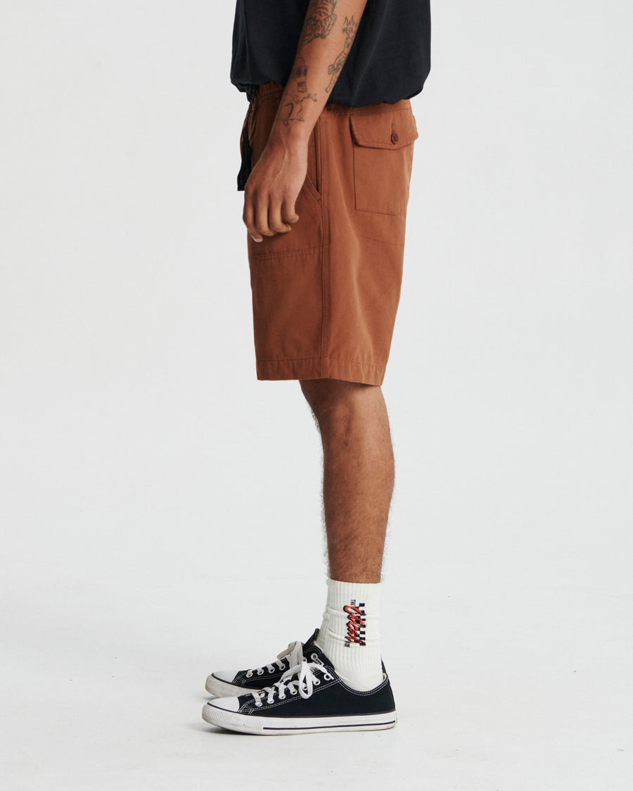 New Worker Short - Caramel