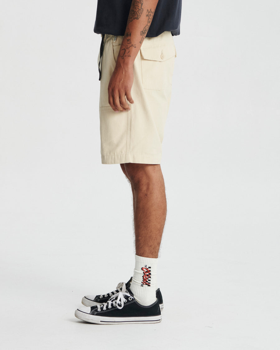 New Worker Short - Ecru
