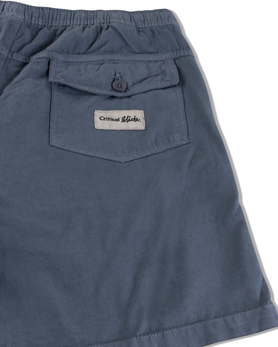 All Day Canvas Short - Blue