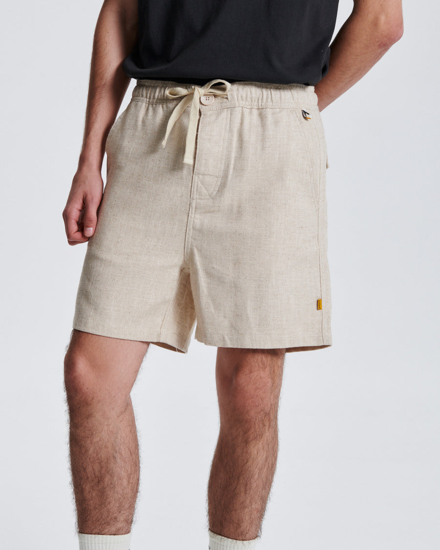 Cruiser Linen Short - Ecru