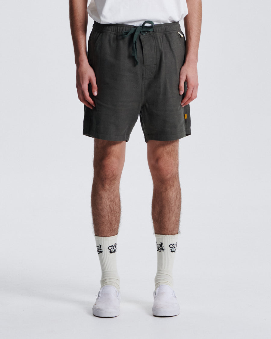 Cruiser Linen Short  - Sage