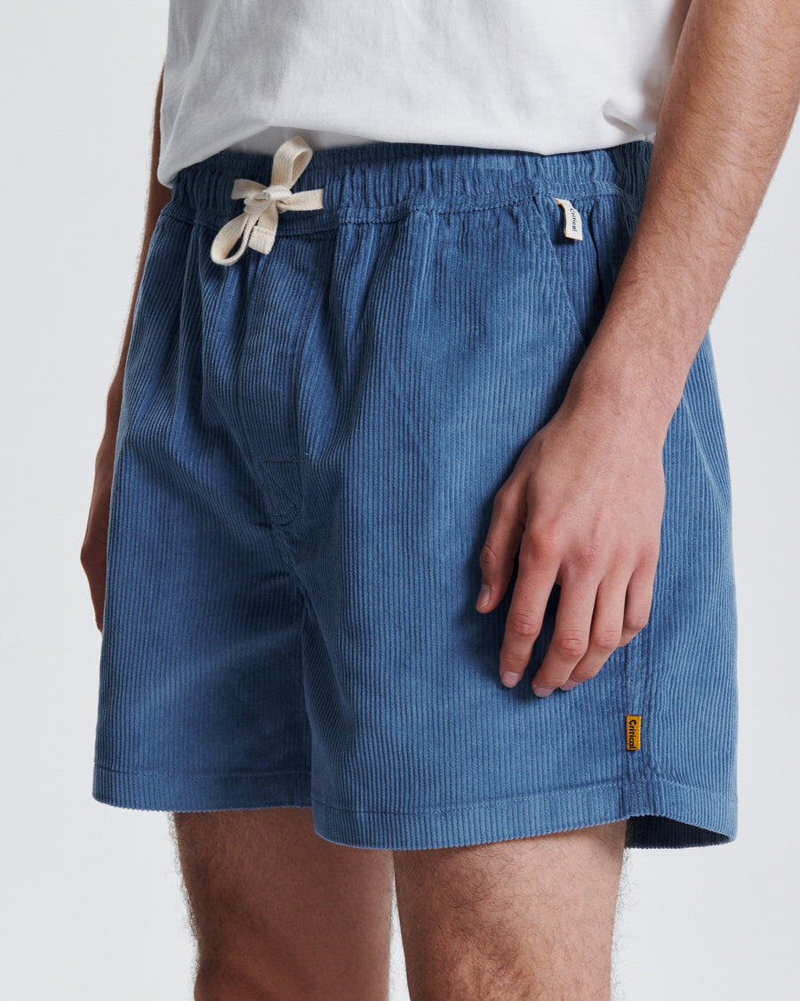 Fever Cord Walkshort - Blue