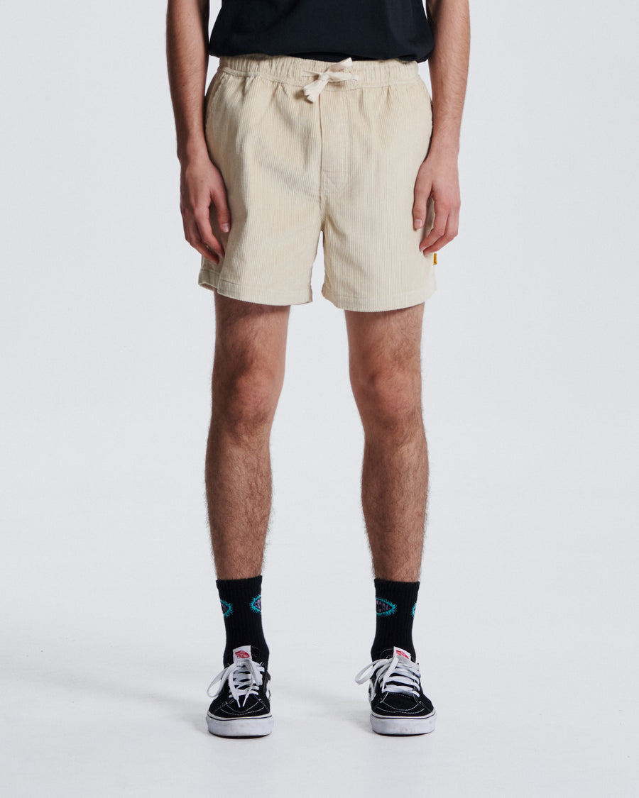 Fever Cord Walkshort - Ecru