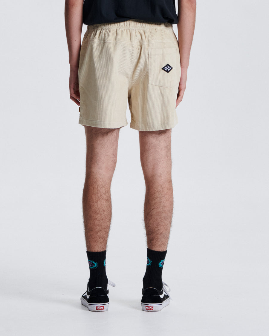 Fever Cord Walkshort - Ecru