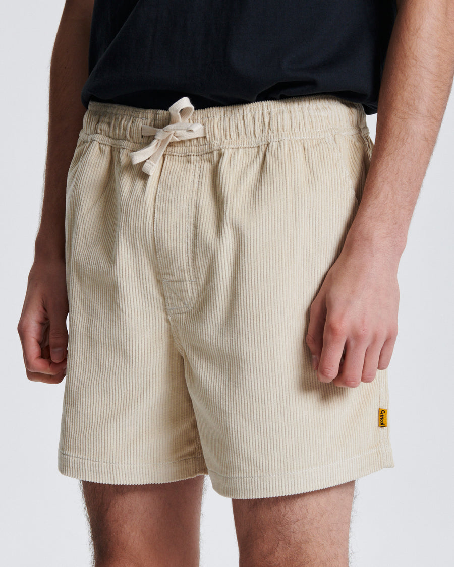 Fever Cord Walkshort - Ecru