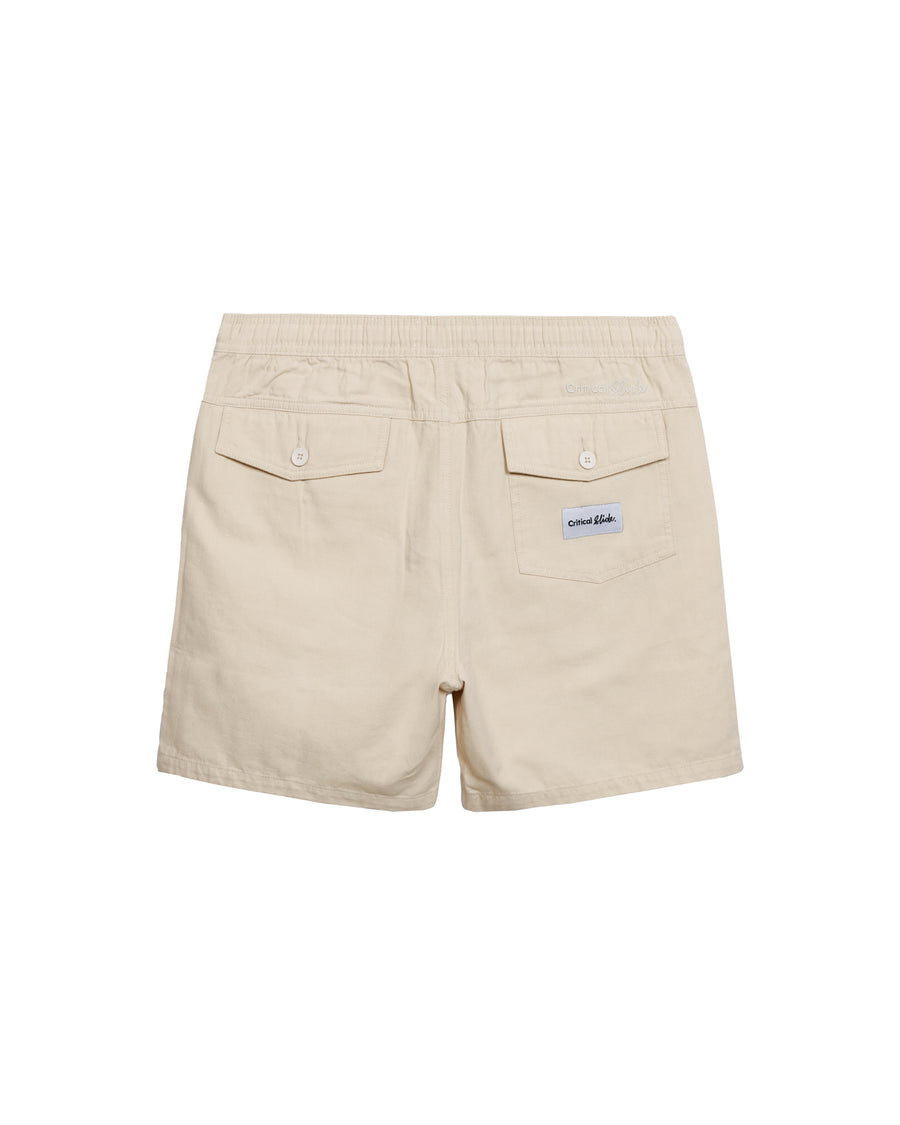 All Day Canvas Short - Ecru